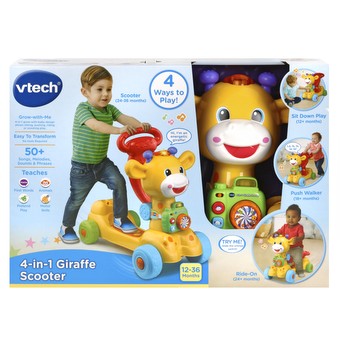 Vtech 4 in 1 giraffe scooter tesco discount